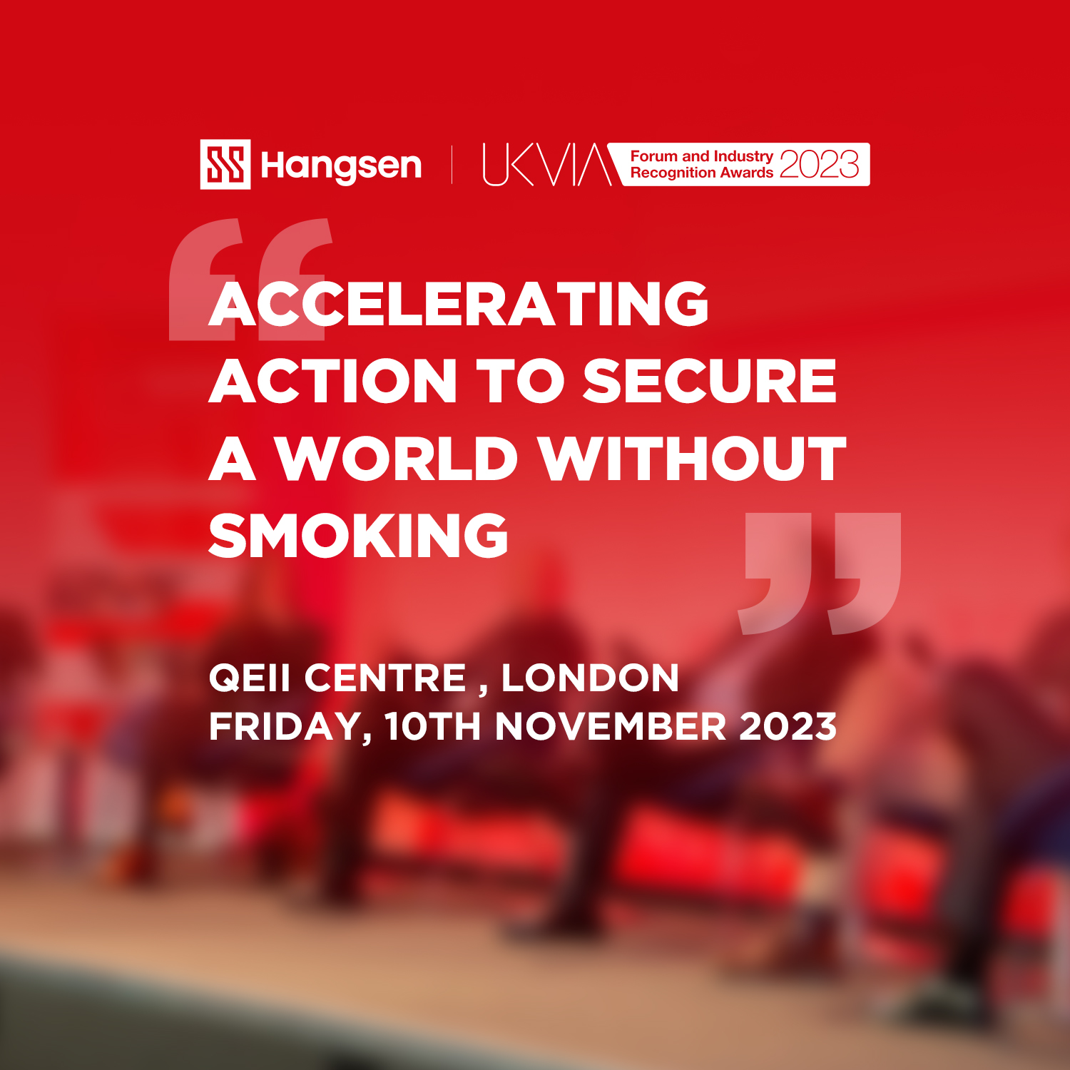 Hangsen will attend the UKVIA Forum,
Looking Forward to the Future of the E-cigarette Industry
